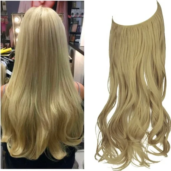 Accessories | 2 Inch Fish Line Band Halo Hair Extension  display picture 1